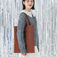 ORIGAMI KNIT BAG-RADIANT BROWN