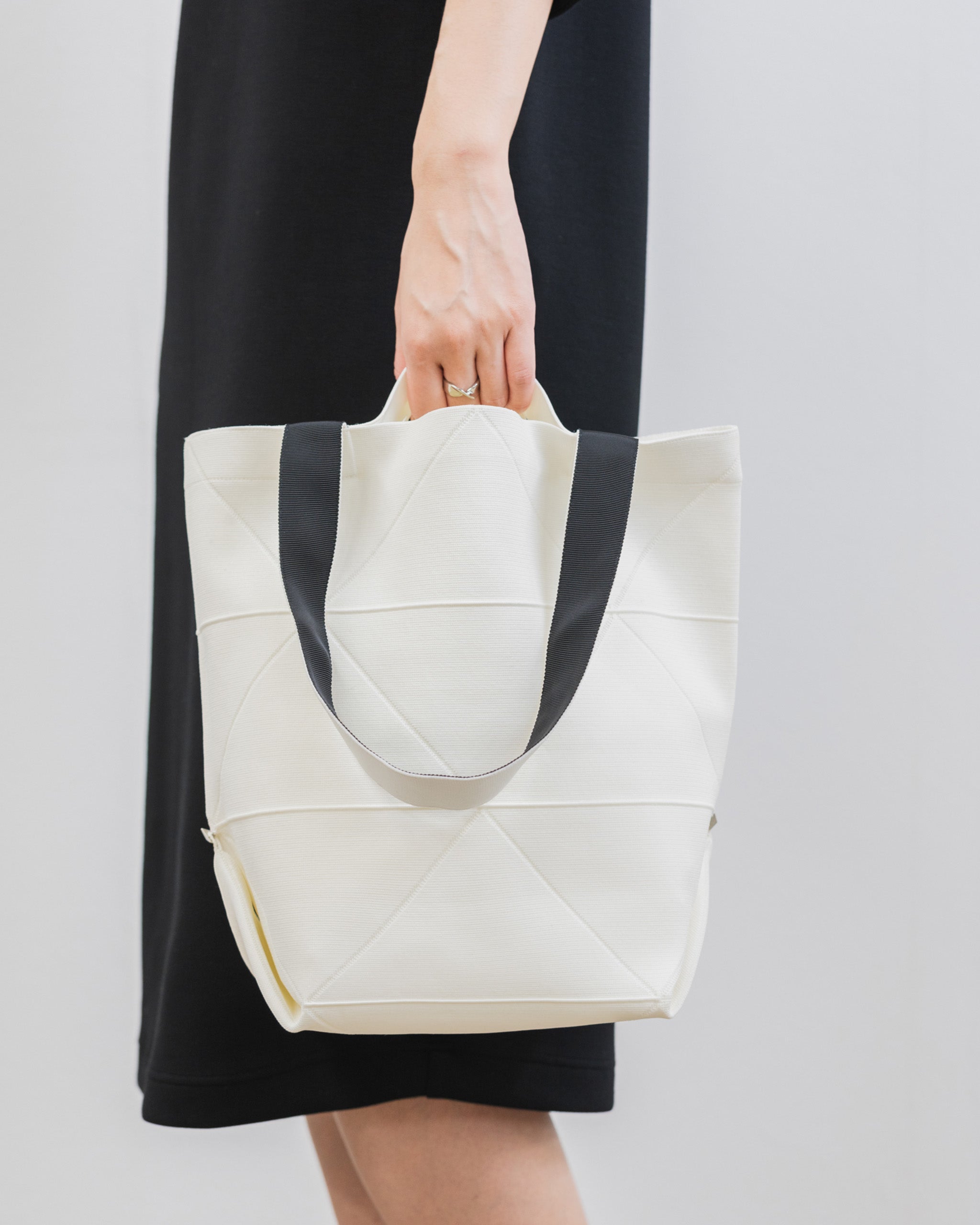 Off white canvas online tote